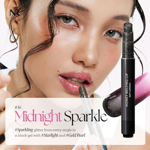 Nature Republic Honey Melting Lip Glitter - Midnight Sparkle