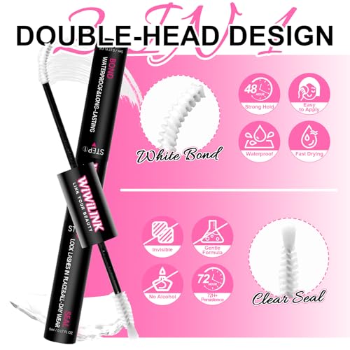 Lash Cluster Glue - Color-Changing Bond & Seal, 10ml