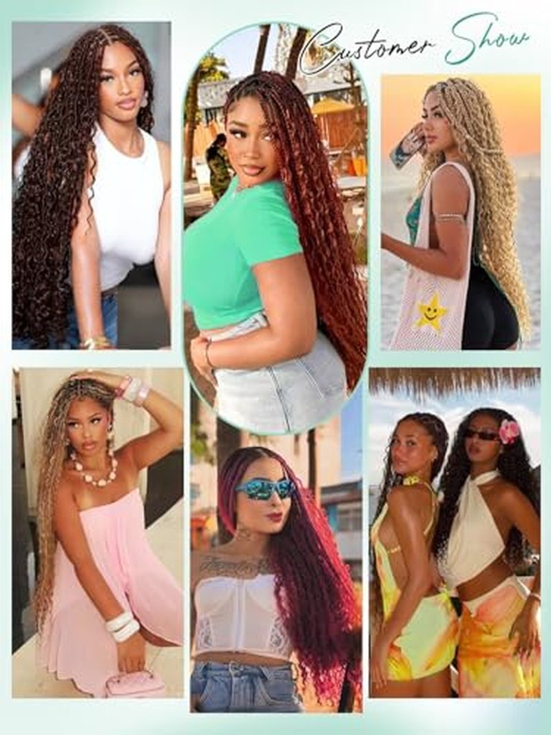 100% Virgin Brazilian Human Hair Deep Wave Braiding 18 Inch