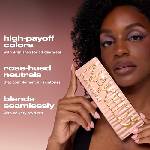 Urban Decay Naked 3 Eyeshadow Palette - 12 Pink Neutral Shades