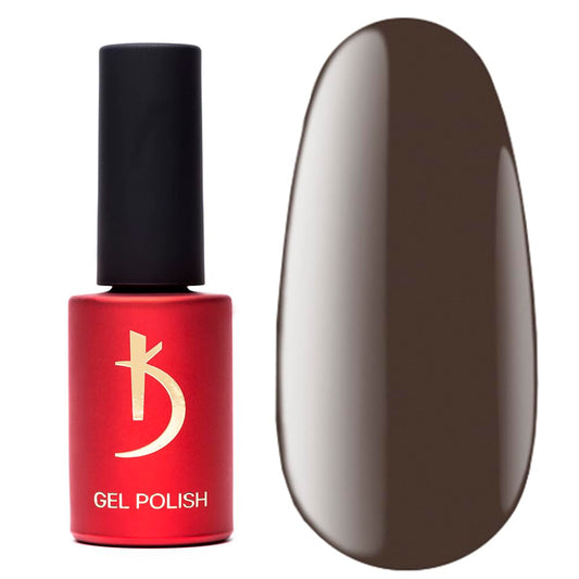 Kodi Professional CAPPUCCINO series Gel Nail Polish Color 8ml. Nude Beige French (0.27 fl oz) Gel LED/UV Nail Coat Soak Off Original (110 CN, 8ml. (coffee))