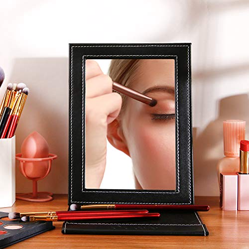DUcare Portable Travel Mirror Folding Vanity with Stand