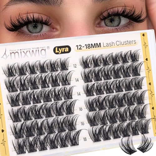 Wispy Lash Clusters 12-18MM D Curl Eyelash Extensions