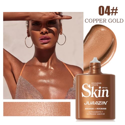 Shimmer Body Oil Bronzer - Waterproof Liquid Illuminator