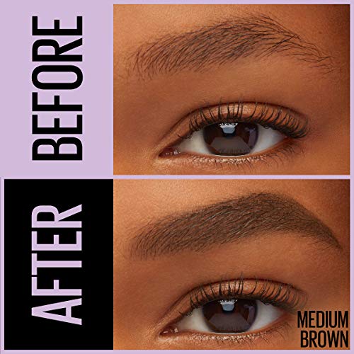 Maybelline Express Brow 2-in-1 Pencil & Powder, Medium Brown