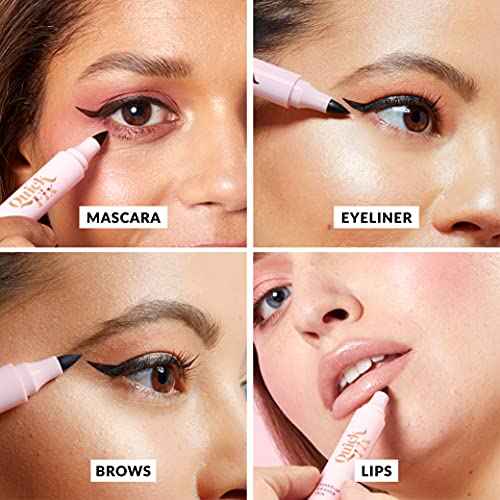 THE QUICK FLICK Reusable Waterproof Makeup Remover Pen - Quick Fix Makeup Eraser Pen for Smudged Eyeliner, Mascara, Brows - Instant Lipstick Remover - Travel Friendly, On-the-Go Touch-Ups, Easy to Use