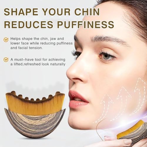 Lymphatic Drainage Face Brush 2-Pack Gua Sha Massage Tool