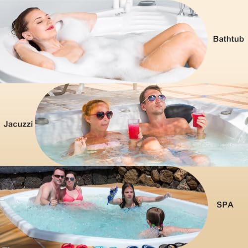 Full Body Bath Pillow with 3D Mesh & Suction Cups - 50x15"