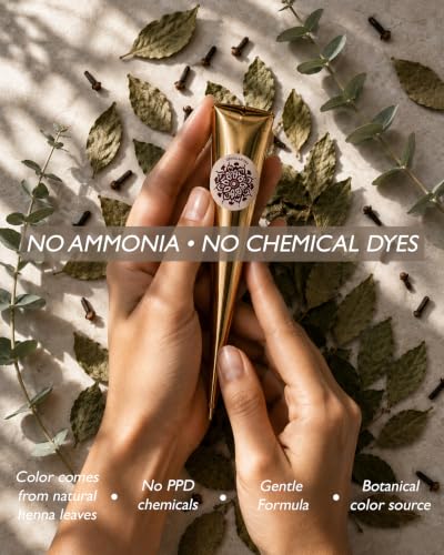 Henna Cones by MERCY LONDON – 6 Pre-Mixed Natural Mehandi