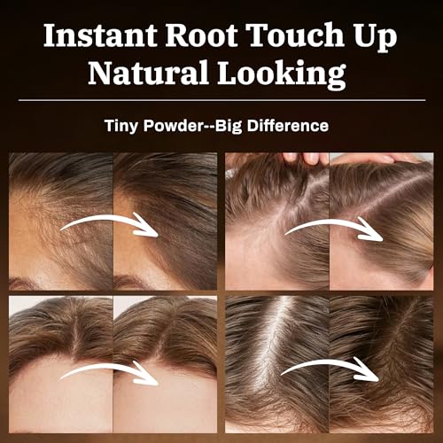 Instant Coverage Hairline Powder for Thinning Hair - Black, 0.14 oz