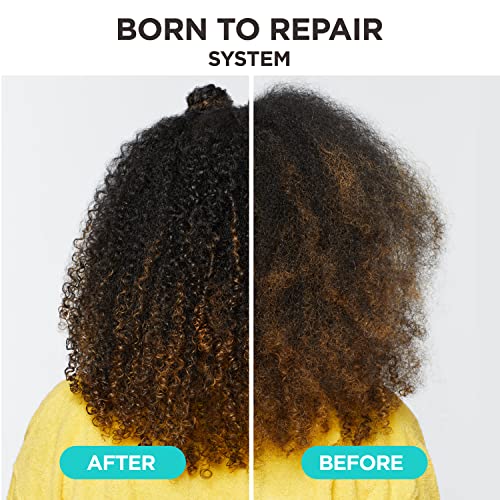 Carol's Daughter Born To Repair 60-Second Moisture Hair Treatment, Hydrating, Detangling Hair Care for Curly Hair with Shea Butter, 6.8 Fl Oz
