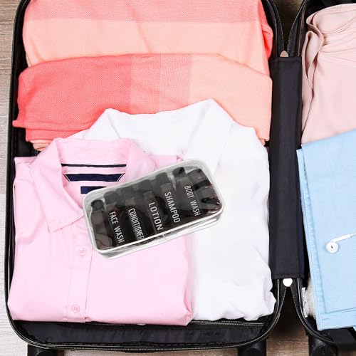 Travel Bottle Set 10pc TSA Approved Leak Proof Toiletries Kit