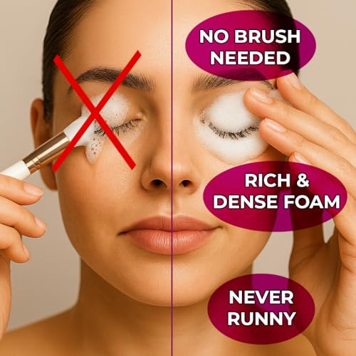 Professional Lash Shampoo for Extensions - 1 Litre Eco-Refill Bulk - Salon-Grade Eyelash Cleanser, Oil-Free, Fragrance-Free, Made in America ? Lash Wash Concentrate