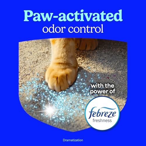 Fresh Step Multi Cat Clumping Litter with Febreze, 14 lb