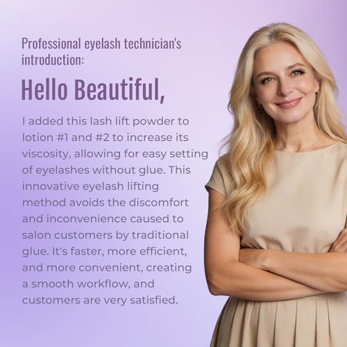 Libeauty Lash Lift Powder - Glueless Perm Setting Agent