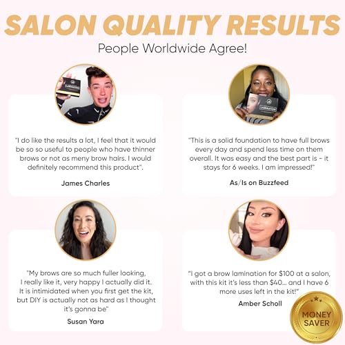 Lash & Brow Lamination Kit | 2-in-1 Lift System, 8 Weeks