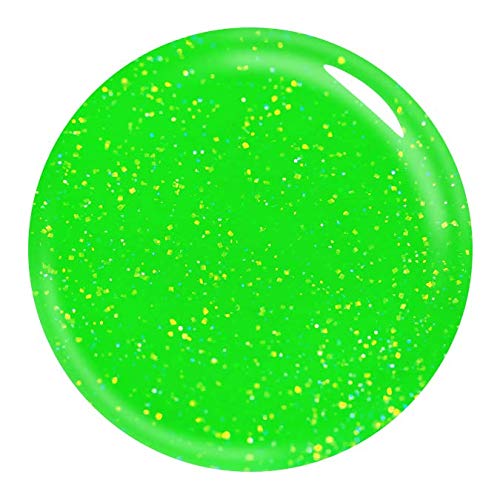 L.A. Colors Neon Jelly Nail Polish (Electric Lime)