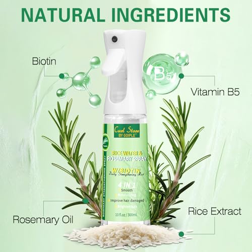 Rosemary Rice Water Hair Growth Spray - 10 fl oz