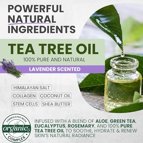 Tea Tree Oil Foot Scrub with Himalayan Salt & Shea Butter