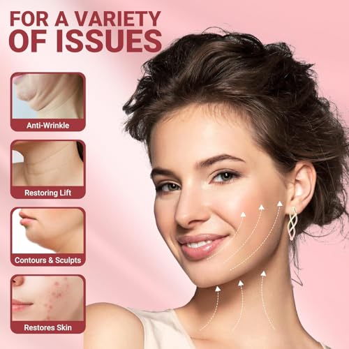 Juskaa Reusable V Line Lifting Mask with Chin Strap - Pink