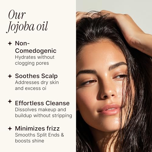 SOULSATION Pure Jojoba Oil 6oz - 100% Natural Moisturizer for Skin, Hair & Body