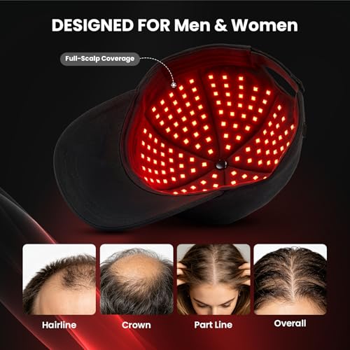 CAYAMA Red Light Hair Growth Cap - 528 LED Emitters