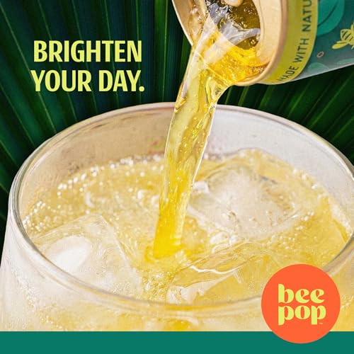 BeePop Prebiotic + Postbiotic Sparkling Drink Variety Pack - 4 Flavors