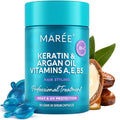MAREE Hair Serum with Keratin & Argan Oil for Frizzy Hair