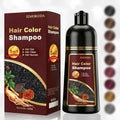 Burgundy Hair Dye Shampoo 3-in-1 for Gray Coverage - 16.9 Fl Oz