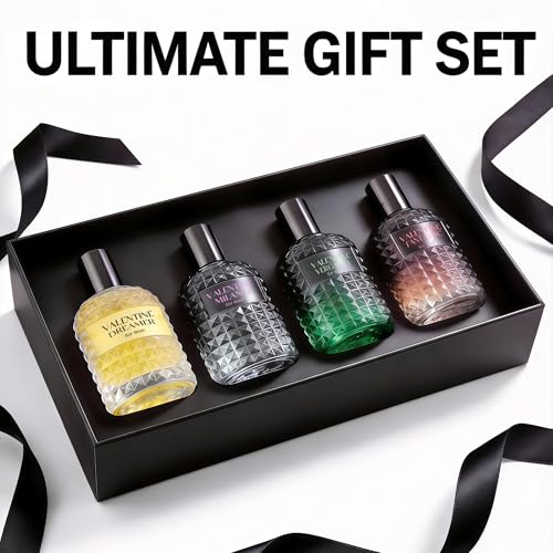 A CENTER Valentine Cologne Set 4x50ml Floral Woody