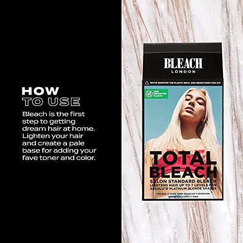 Bleach London Total Bleach Kit - Professional Hair Lightening
