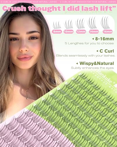 Aurora Wispy Lash Clusters C Curl 8-16MM BASF Extensions