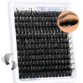 Yaiseiko 192pcs Eyelash Clusters 14-22mm Volume D Curl Lashes