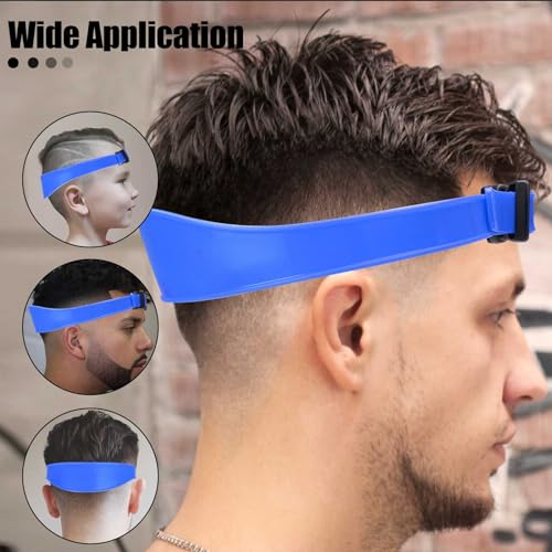 Silicone Neckline Shaving Template for DIY Haircuts