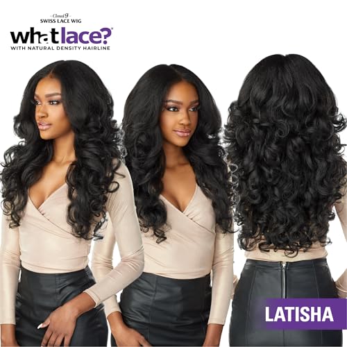 Sensationnel What Lace 13x6 Synthetic Lace Front Wig - Latisha 1B