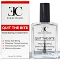 Ellie Chase Anti-Nail Biting Deterrent Polish - Extra Bitter, 0.5 oz