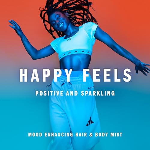 adidas Vibes Happy Feels Fragrance Hair & Body Mist for Women - 7.9 oz