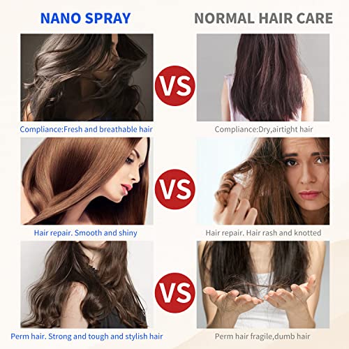 Portable Nano Steam Gun Hair Care Sprayer Micro Mist Machine Spray Gun Facial Steamer
