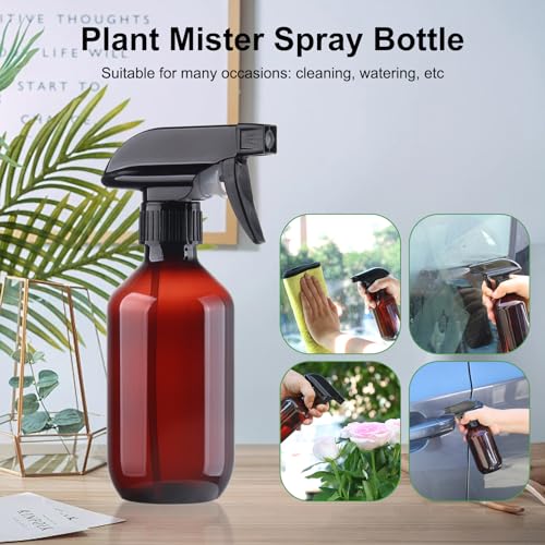 Teyssor 10 oz BPA-Free Spray Bottle with Adjustable Nozzle