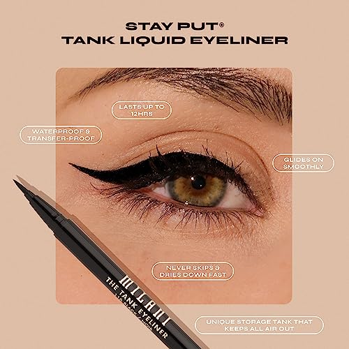 Milani The Tank Liquid Eyeliner - Waterproof, 12 Hour Wear