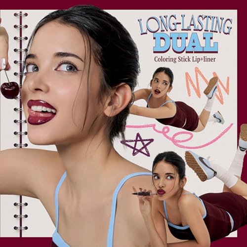 fwee Dual Coloring Lip Liner Stick - Long Lasting & Smudge-Proof