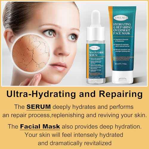 Skin Care Set for Teens Women,Anti-Aging Deeply Hydrates Repairs Skincare Gift Set for All Skin,Facial Skin Care Products Routine Kit Christmas Beauty Gift Set for Women