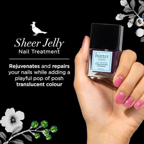 butter LONDON Jelly Preserve Nail Strengthener for Damaged Nails - Pink