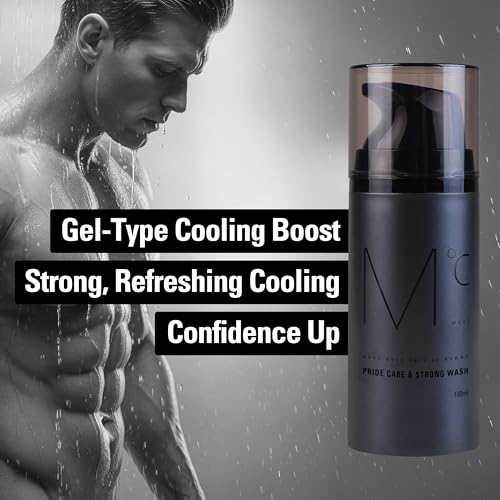 Mdoc Men¡¯s Strong Cooling Intimate Wash, Gel Cleanser for Odor Control, Hygienic Freshness & Daily Care, All Skin Types, 100ml