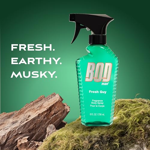 Bod Man Men's Body Spray Duo - Blue Surf & Fresh Guy, 8 oz Each