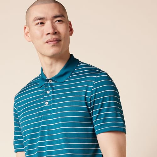 Men's Slim-Fit Quick-Dry Golf Polo Shirt