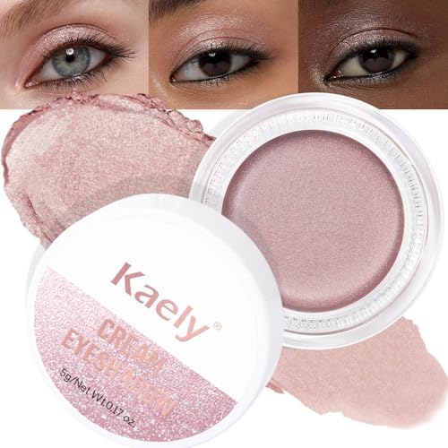 Kaely Champagne Shimmer Cream Eyeshadow Pot - Waterproof & Blendable