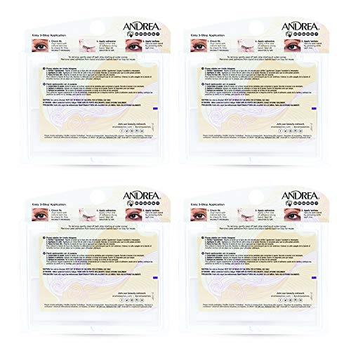 Andrea Two of a Kind 21 False Eyelashes - 4 Pack