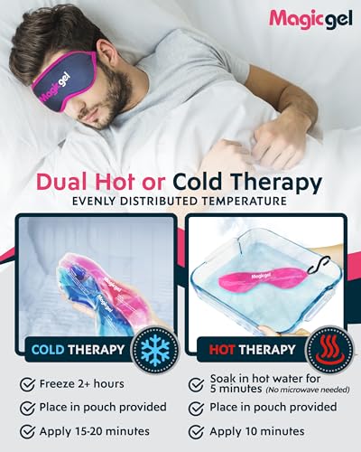 Magic Gel Eye Mask - Hot & Cold Therapy for Eyes