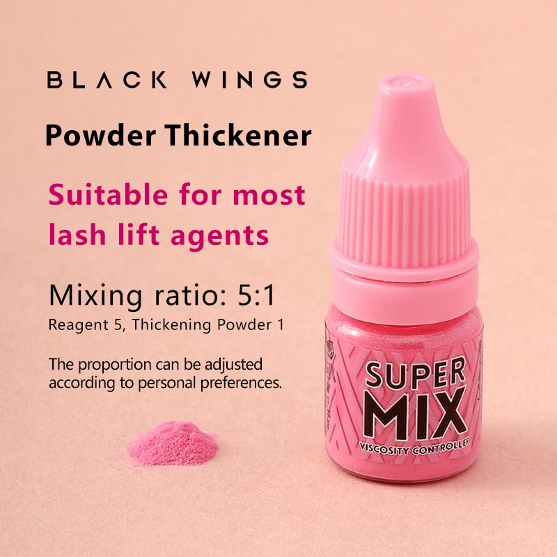Blackwings Super Mix Eyelash Perm Powder Keratin Solution